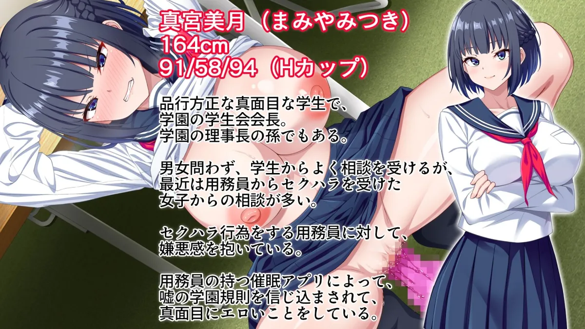 【CG集版】俺を嫌いな品行方正な会長様を、常識改変で卑猥な性処理メス豚に堕とす