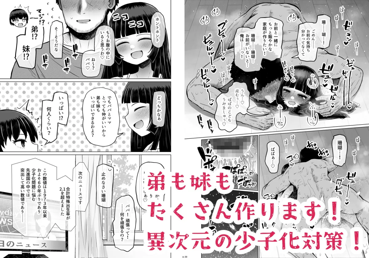 遺伝性疾患のリスクが無いなら実父と子作りしてもいいよね10