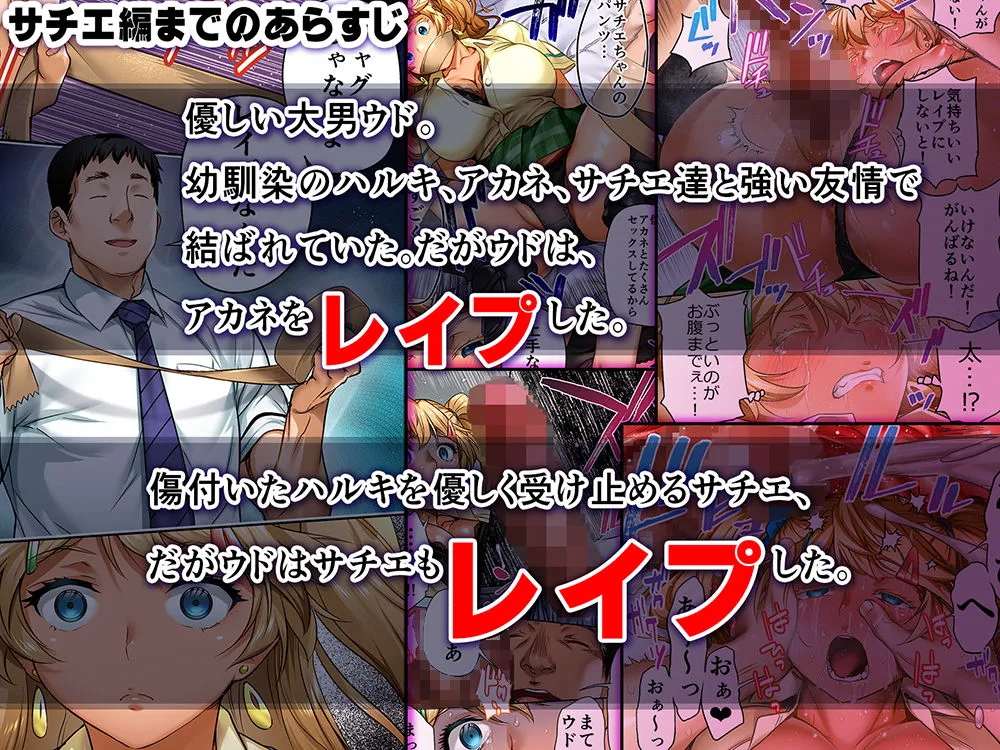 ウド「ユメも何回もレイプすると気持ちよくなるんだ。」