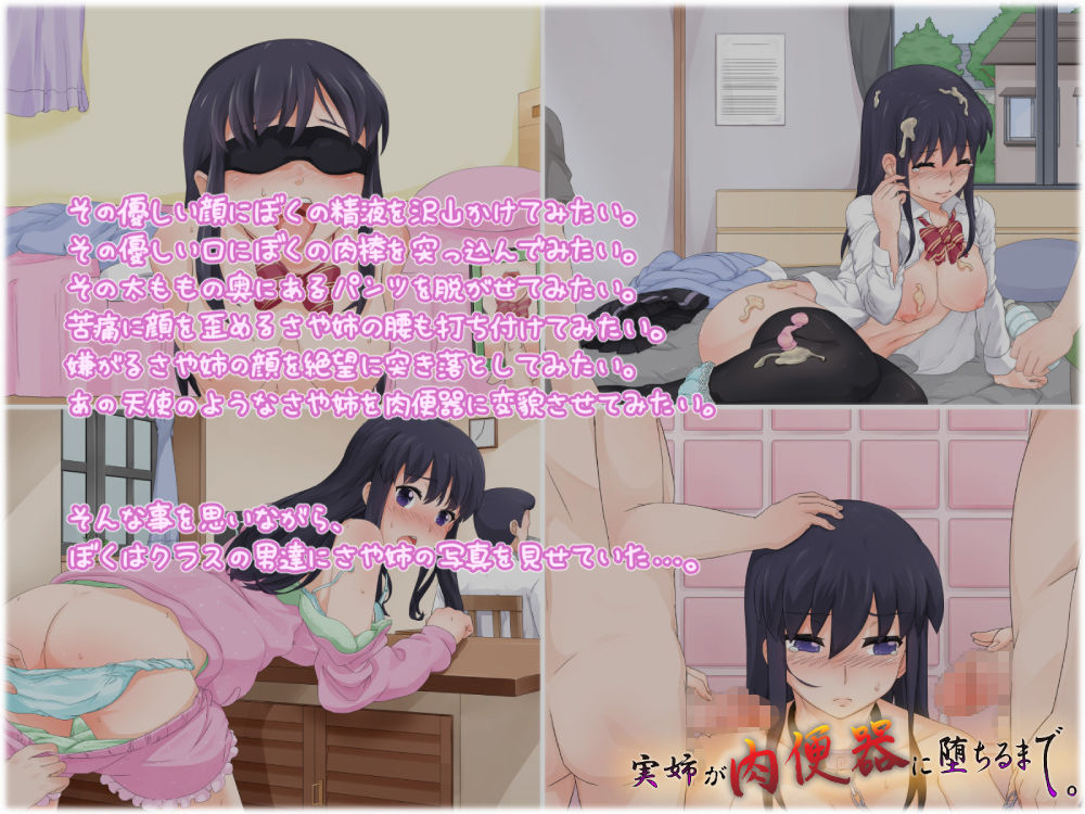 実姉が肉便器に堕ちるまで。
