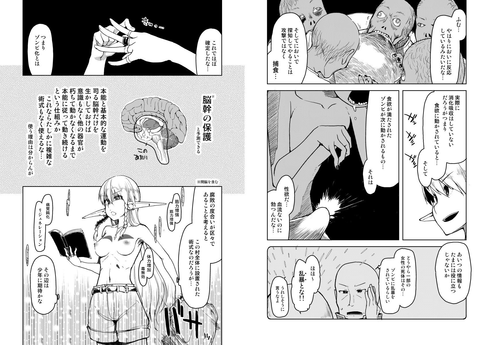 ドスケベエルフの異種姦日記 6