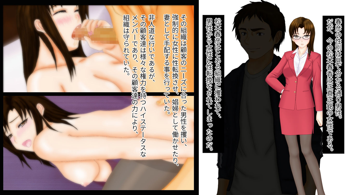 強制TSF（性転換） 女性教師にされた元男性教師のお話し