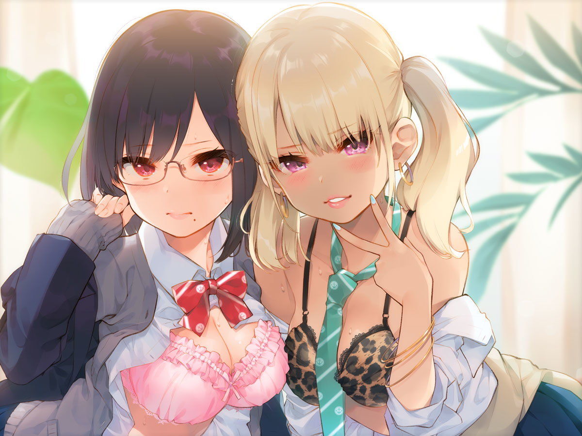 挟まれ絞られ援○交際～白黒●●のザーメン争奪戦、枯れ果てる僕のちんぽ～