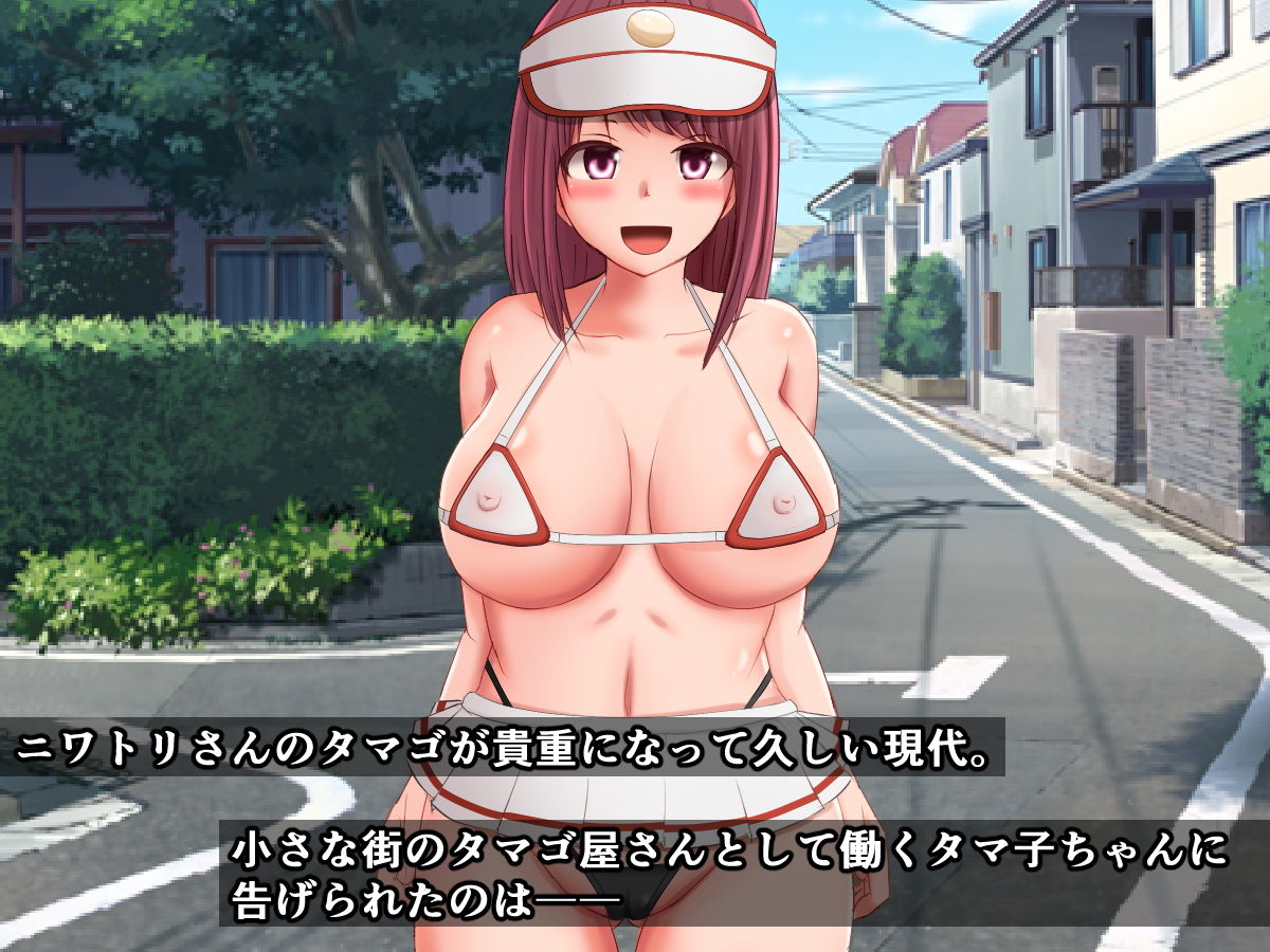 みんなの街のタマゴ屋さんである私は、一人で学校給食300人分の産卵を任されました