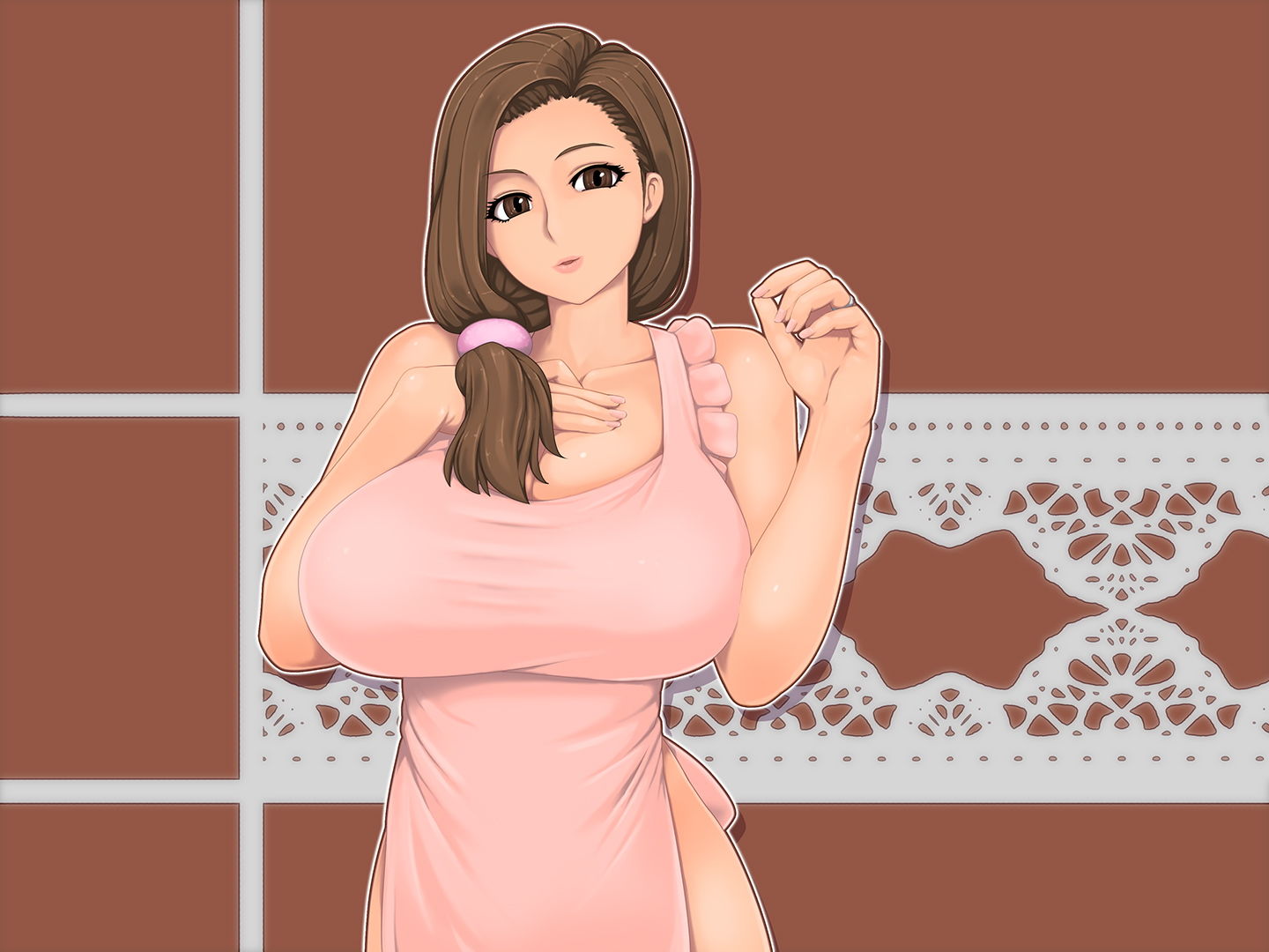 癒らしママの耳舐め手コキ