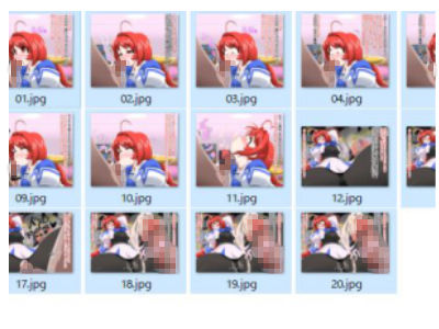 丸呑み、ひょっとこフェラアクメなどのCG集