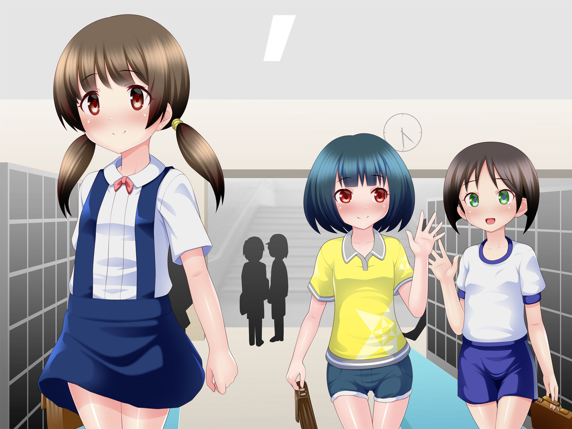 怪人超音波男 学校へ行く