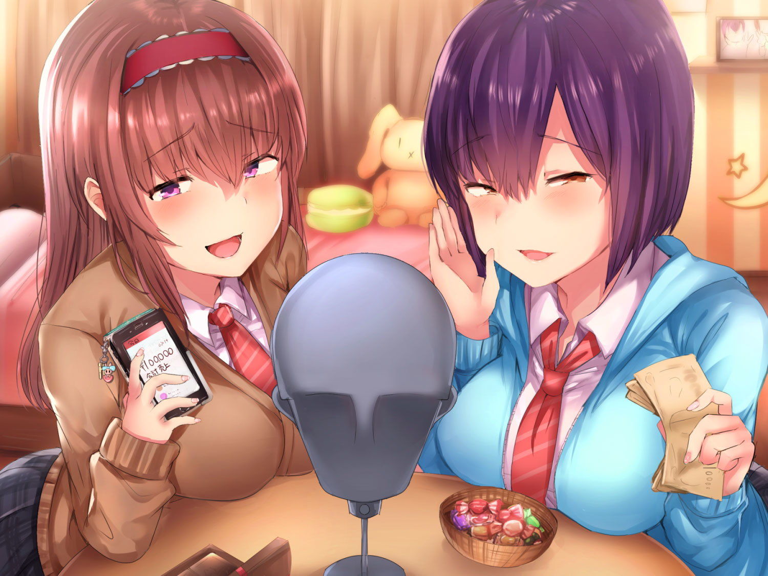 あいぽんとのんちゃんのおねだり生放送～配信してたら貢ぎマゾ釣れちゃいました～