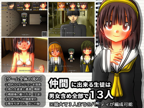 学園生活ダンジョンRPG 問題のある生徒達