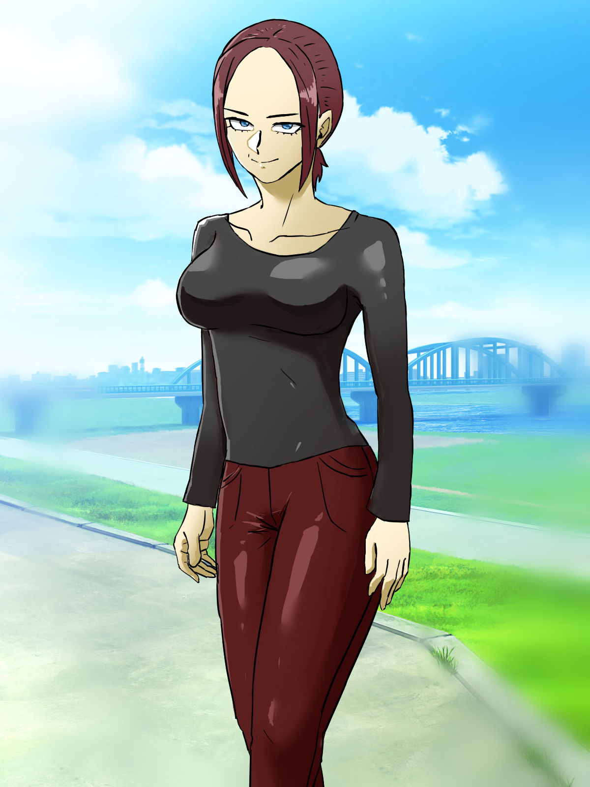 トイレ中に突撃挿入！友達の母親は顔もあそこもキツかった！？