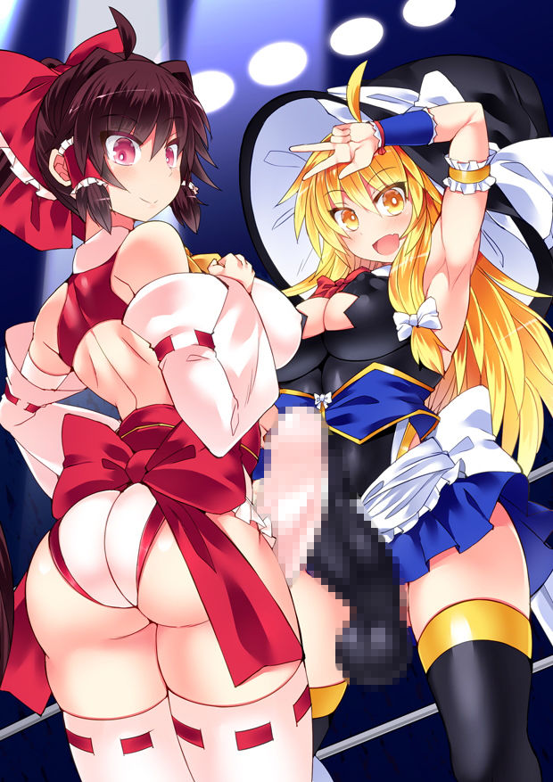 幻想郷フタナリチンポレスリング番外編CG GFCW EXHIBITION 3 THE ANIMATION