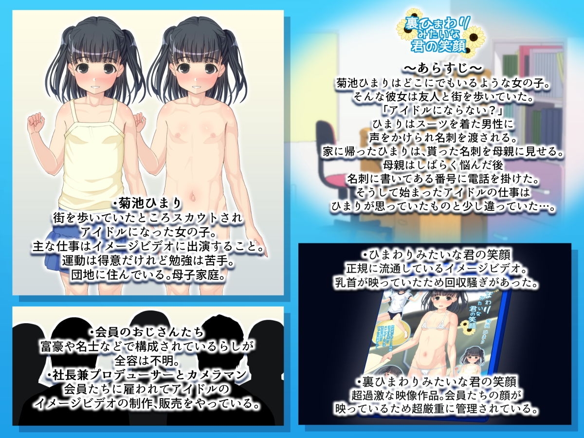 裏ひまわりみたいな君の笑顔