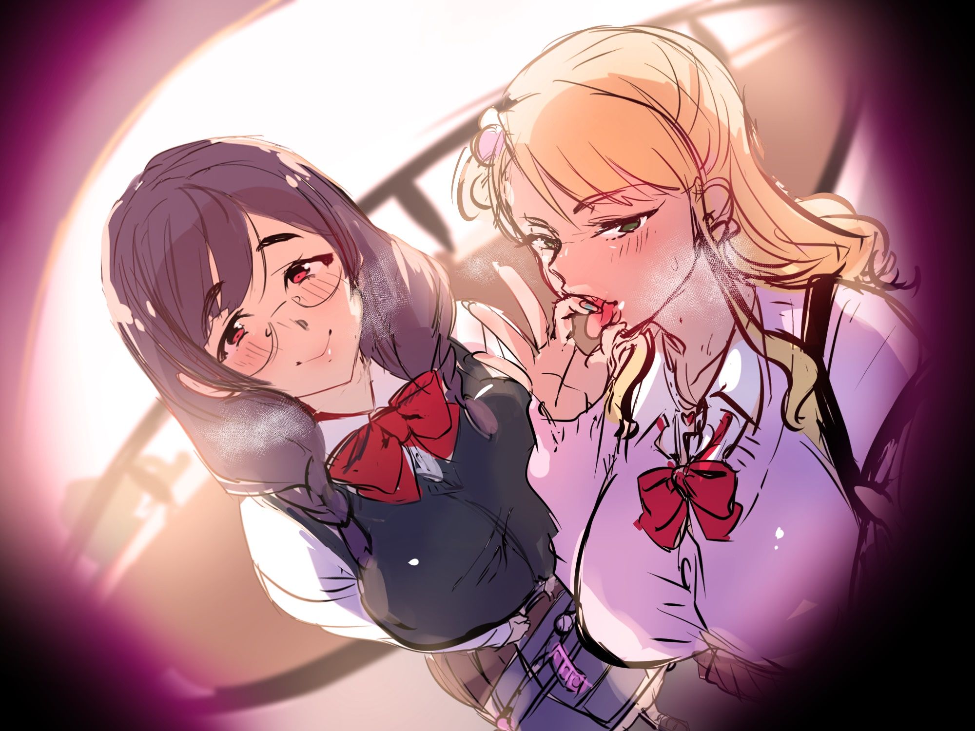 ダブル●●との欲張りパパ活！！パパ、どっちの穴にハメたいの？