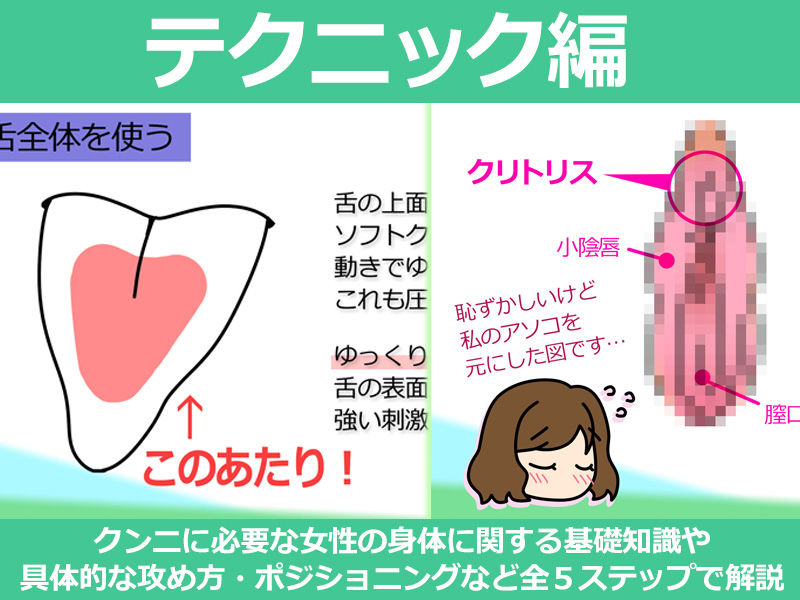 100人の女性が教えてくれた本当に気持ち良いクンニ教本