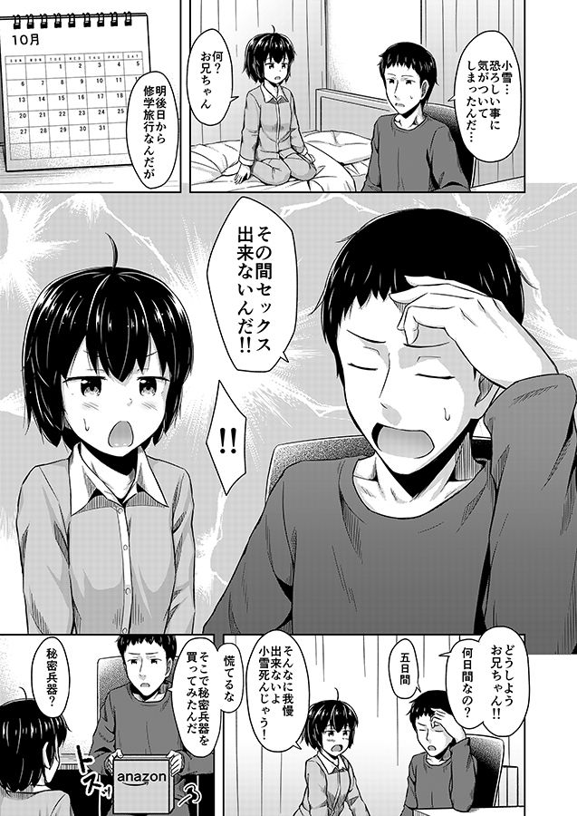 妹と俺のオナニー事情3