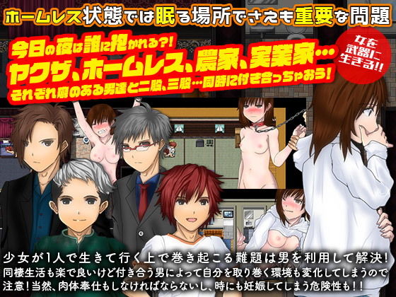 家出娘として自由に生きてみるRPG