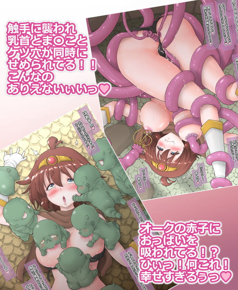 女体化オナホ勇者様 俺、勇者なのに性転換で女にされてオークのオナホにされちゃった