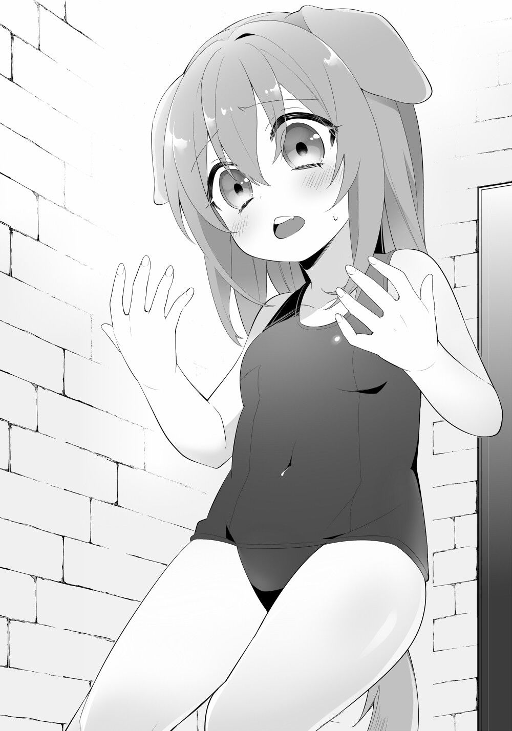 スク水●●犬娘に身体を奪われて堕ちちゃう話