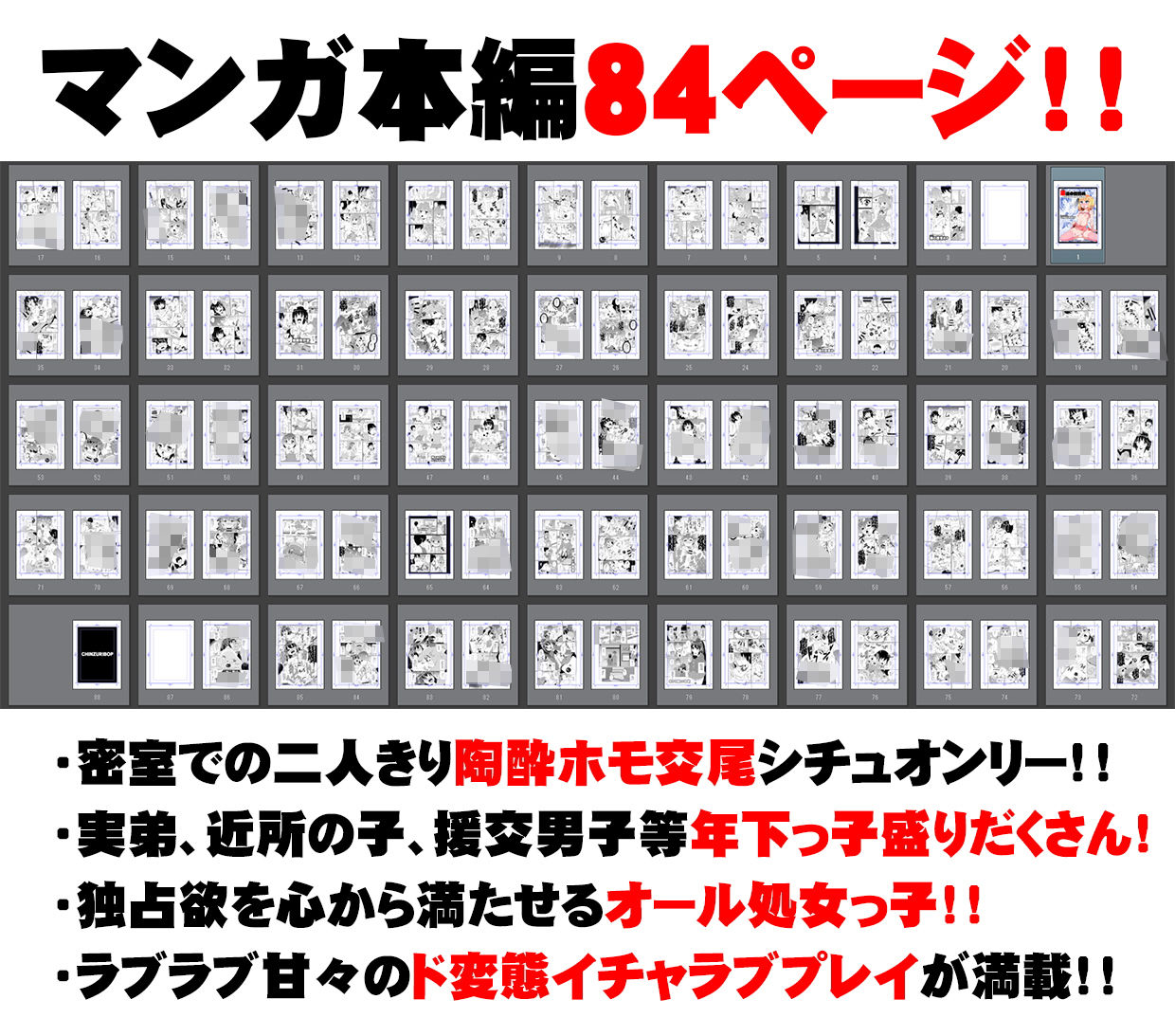 弟（メス）達の目覚め-チンズリーナ作品集SIRO-