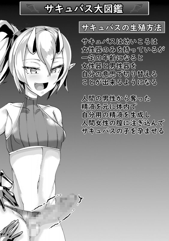 村人VS最強サキュバス軍団