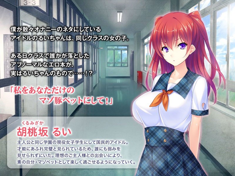 アイドルメス豚調教 ～ドMペットはご主人さまのおちんぽ中毒～