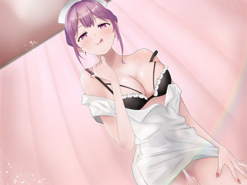 マゾ専用搾精室～唾責め調教で美人ナース様の奴隷に堕とされる音声～【全編バイノーラル】