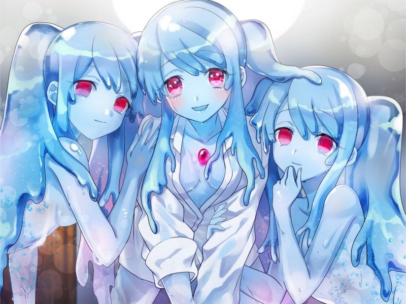 《耳舐めASMR》スライム娘の分裂耳舐め生活【バイノーラル/ハイレゾ】