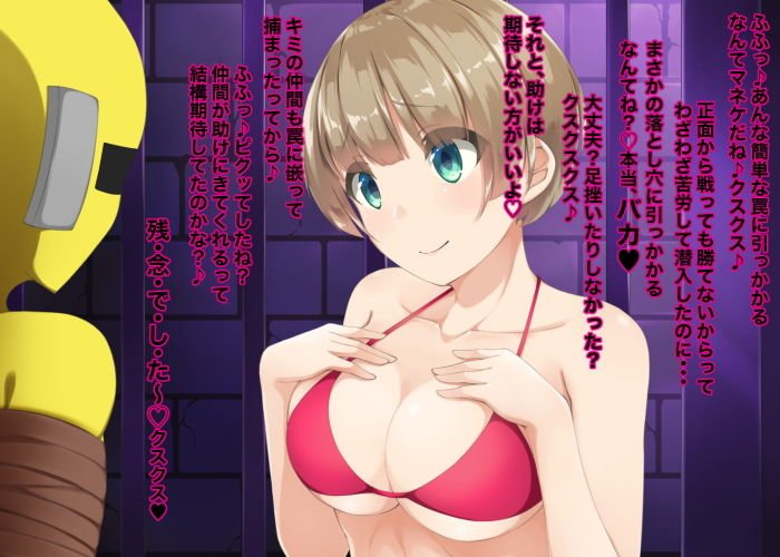 屈辱の捕われ戦隊！