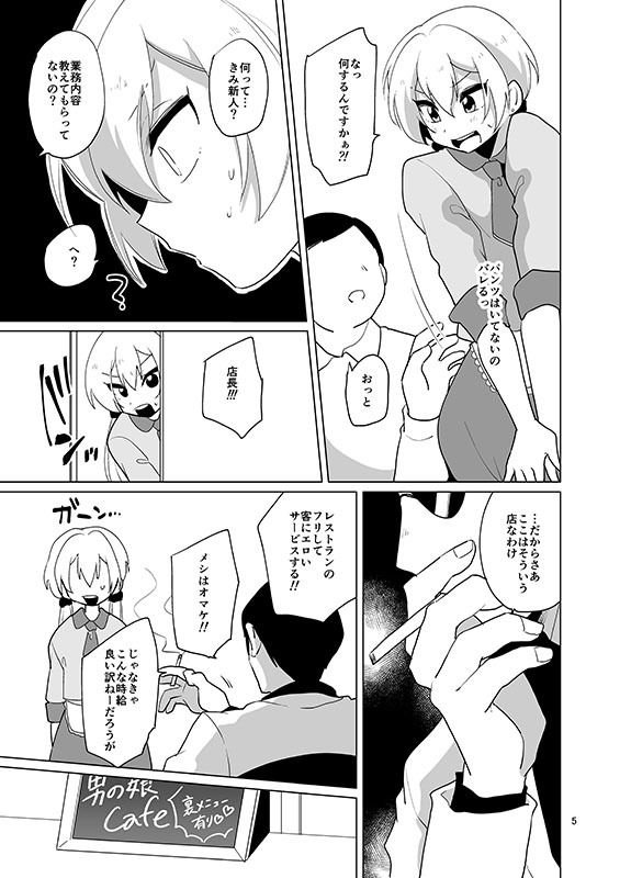 女装ギャル♂ナオくん 挑戦！裏バイト！