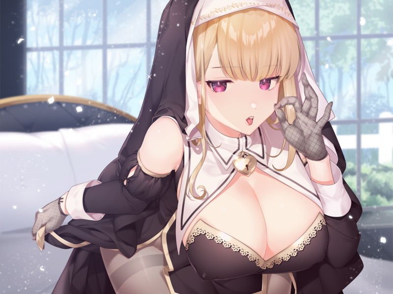 クールなシスターの事務的‘聖処理’生活【バイノーラル】