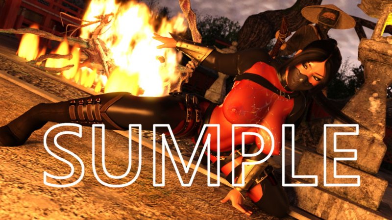 焔の忍 ～封魔忍vsゾンビ！！触手の毒に完全陥落！！くノ一廃業！！マキは皆の肉嫁奴隷！！！～