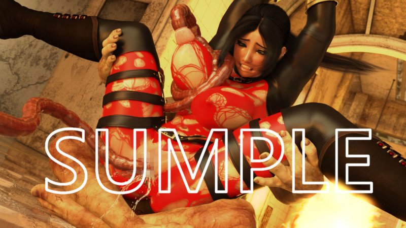 焔の忍 ～封魔忍vsゾンビ！！触手の毒に完全陥落！！くノ一廃業！！マキは皆の肉嫁奴隷！！！～