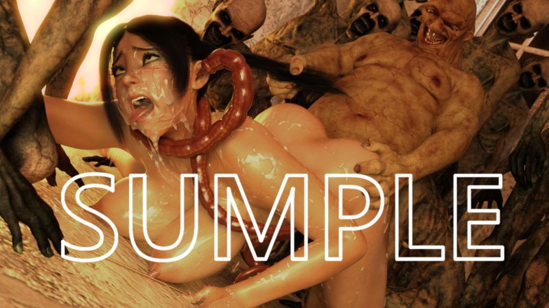 焔の忍 ～封魔忍vsゾンビ！！触手の毒に完全陥落！！くノ一廃業！！マキは皆の肉嫁奴隷！！！～