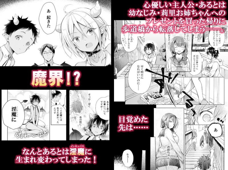 転生インキュバスは隣のお姉ちゃんを孕ませたい