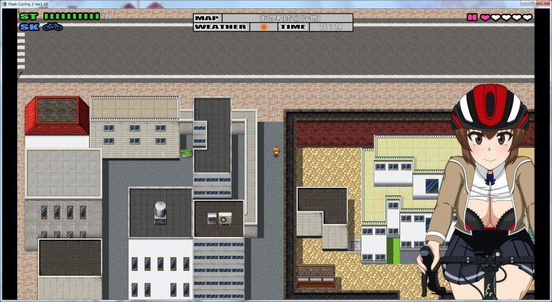 FlashCyclingRide.2～自転車露出主義～【フリーライドろしゅつRPG】