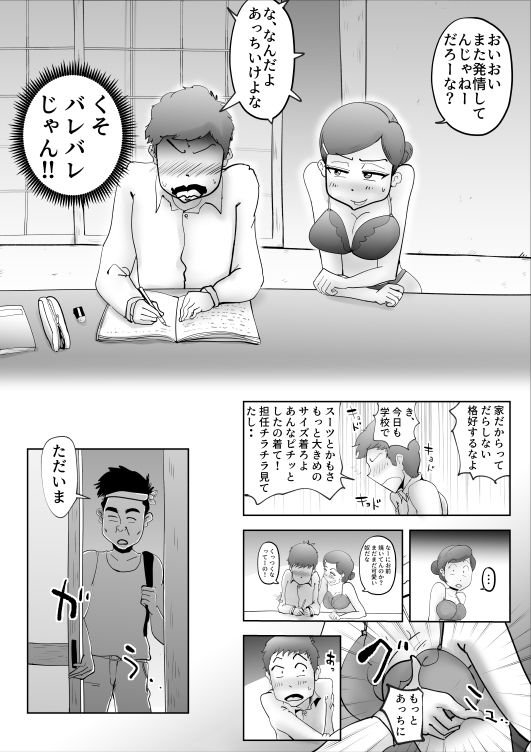 悪ノリした母親に軽く性処〇に使われる話2