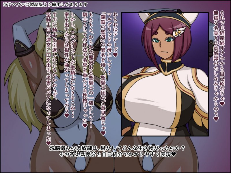 瞬殺洗脳バカメスルーキー！～聖騎士母娘とハーレムセックス～