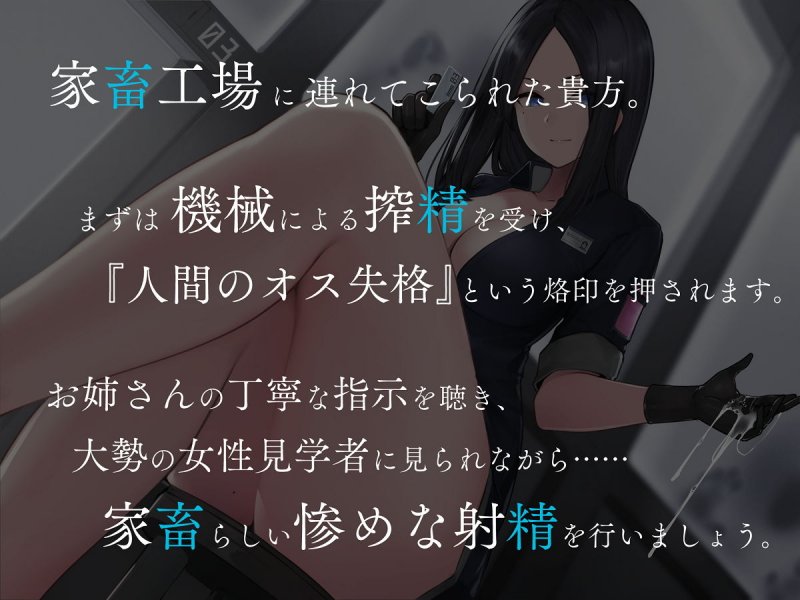 家畜射精3 お姉さんの丁寧語でイク工場見学会