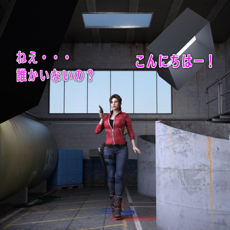 クレア 恥虐の救出劇 バイオハザートRE2