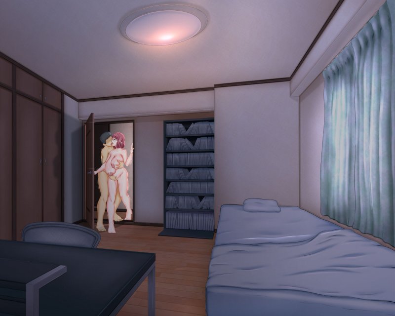 超乳従妹としっぽリやっていたら、そんなコト叔母さんにはとっくにお見通しだったようで…という話。