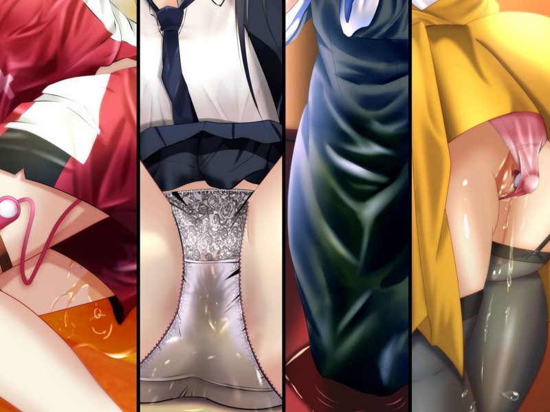 着衣Xおしっこ=おもらし