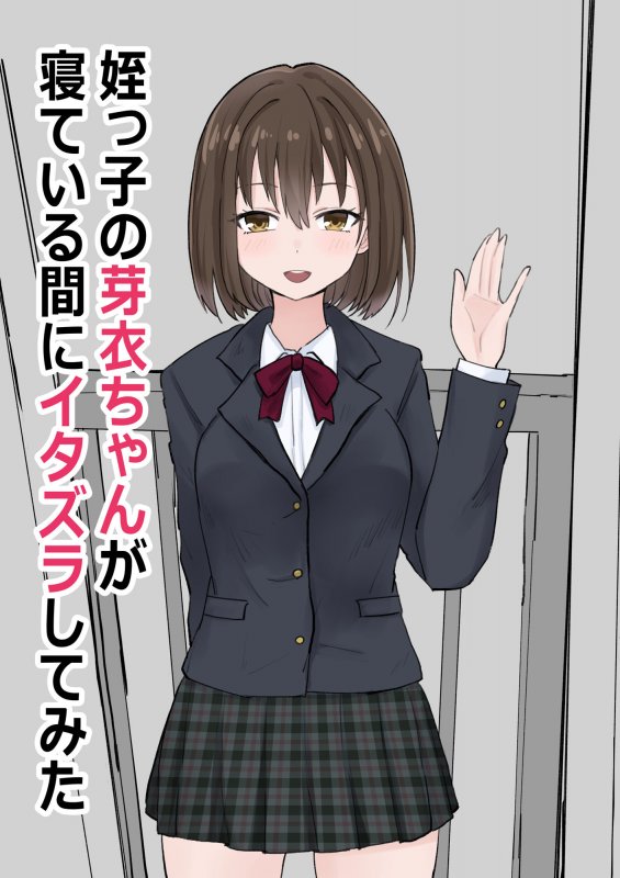 姪っ子の芽衣ちゃんが寝ている間にイタズラしてみた