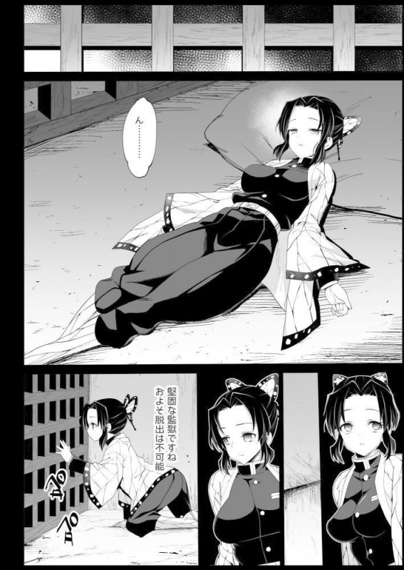 胡蝶しのぶ姦 ～寝ている間におっさん鬼に犯される～