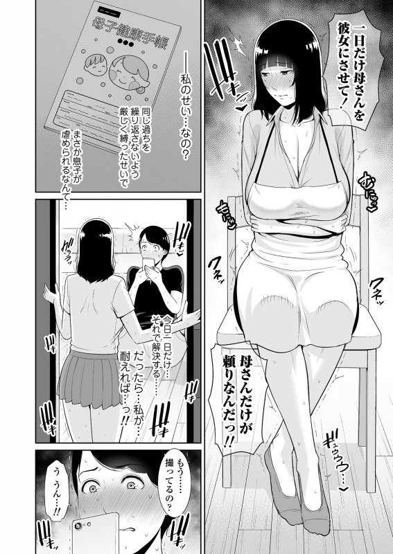 息子に跨る日 ～母と息子のハメ撮り記録～