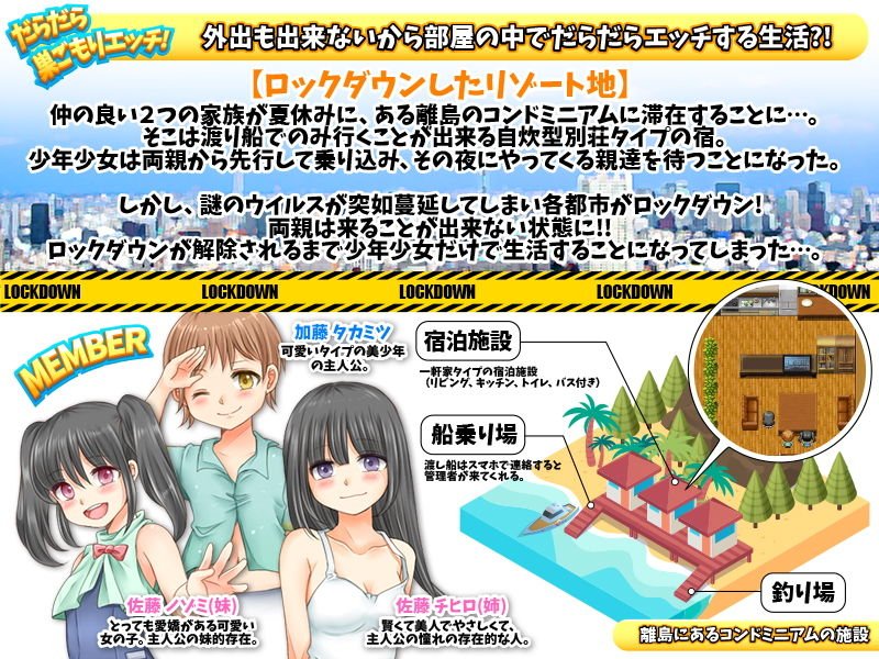 ロックダウンの夏休み