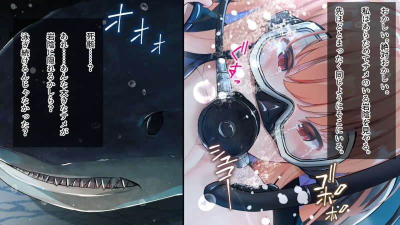 ダイビングはしたいけどサメが怖いよね？