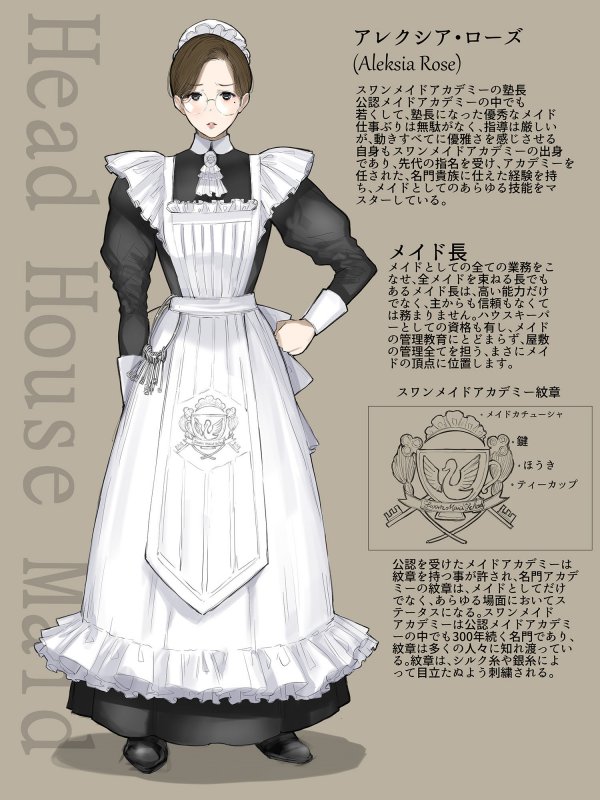 SWAN MAID ACADEMY 見習いメイドのメイ