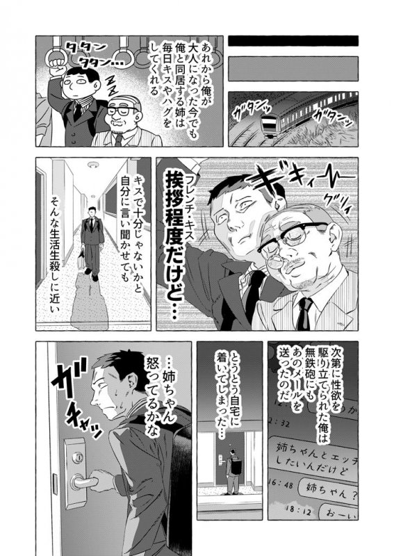 姉にエッチしたいとメールしたら…