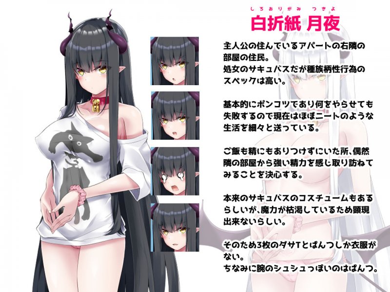 隣室の残念なサキュバスさん