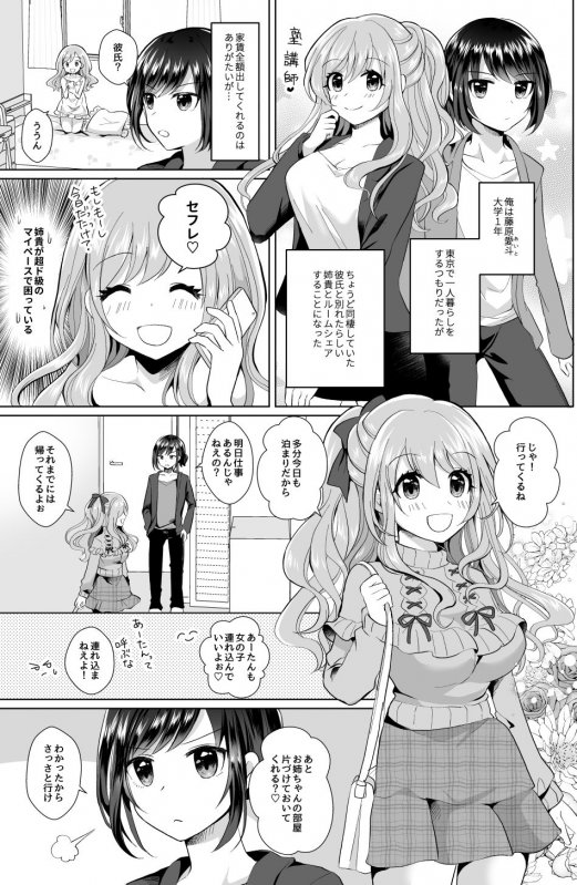 俺と姉貴の女の子ライフ